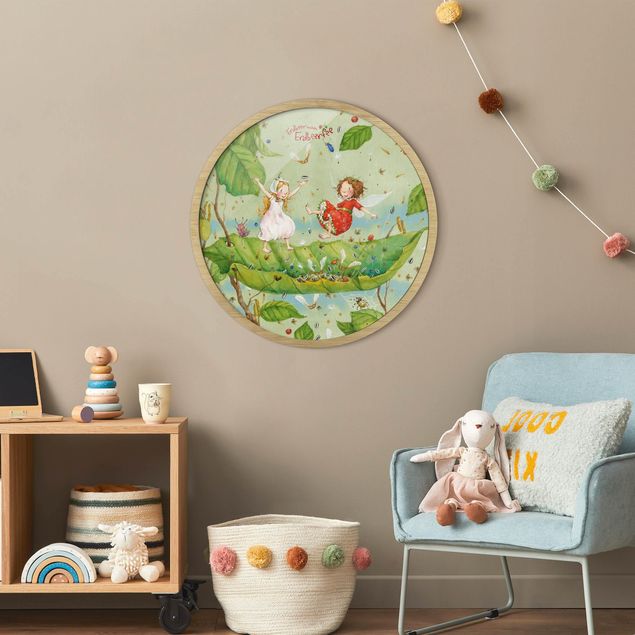 quadros modernos para quarto de casal Little Strawberry Strawberry Fairy - Trampoline