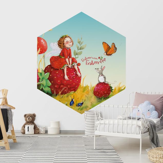 papéis de parede de animais The Strawberry Fairy - Enchanting