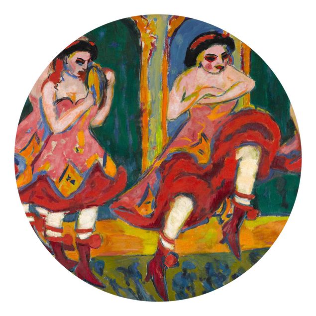 Quadros de Ernst Ludwig Kirchner Ernst Ludwig Kirchner - Czardas Dancers