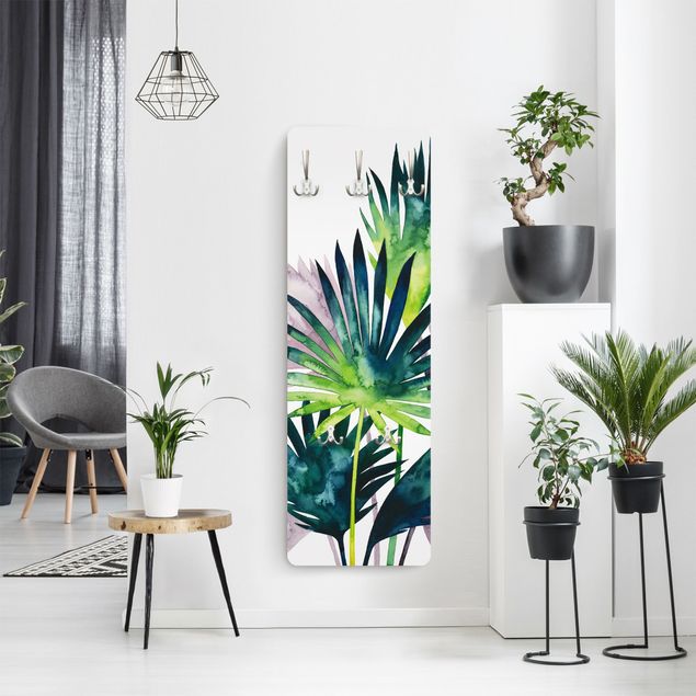 Cabides de parede em verde Exotic Foliage - Fan Palm