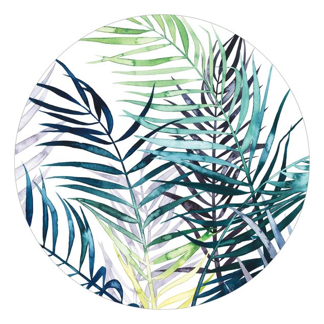 Papel de parede verde Exotic Foliage - Palme