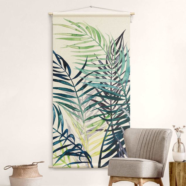 Tapete de parede Exotic Foliage - Palm Tree