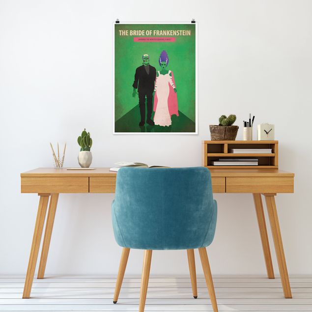 Posters quadros famosos Film Poster The Bride Of Frankenstein