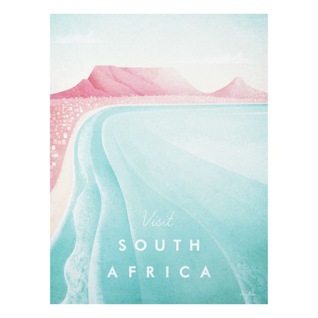 quadro com paisagens Travel Poster - South Africa