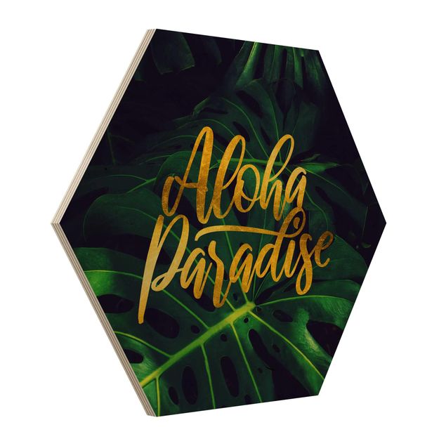 decoração quadros Jungle - Aloha Paradise