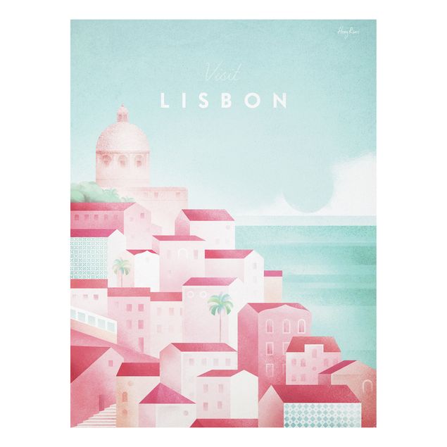Quadros paisagens Travel Poster - Lisbon