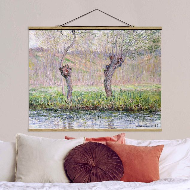 decoraçao cozinha Claude Monet - Willow Trees Spring