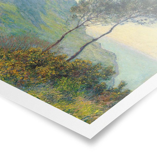 Posters quadros famosos Claude Monet - The Church Of Varengeville At Evening Sun