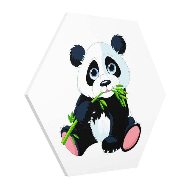 quadro animal Nibbling Panda