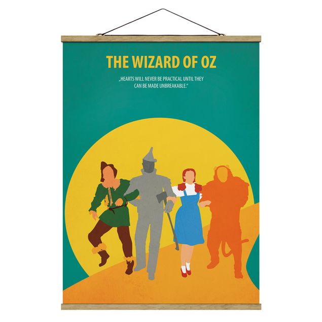 Quadros retratos Film Poster The Wizard Of Oz