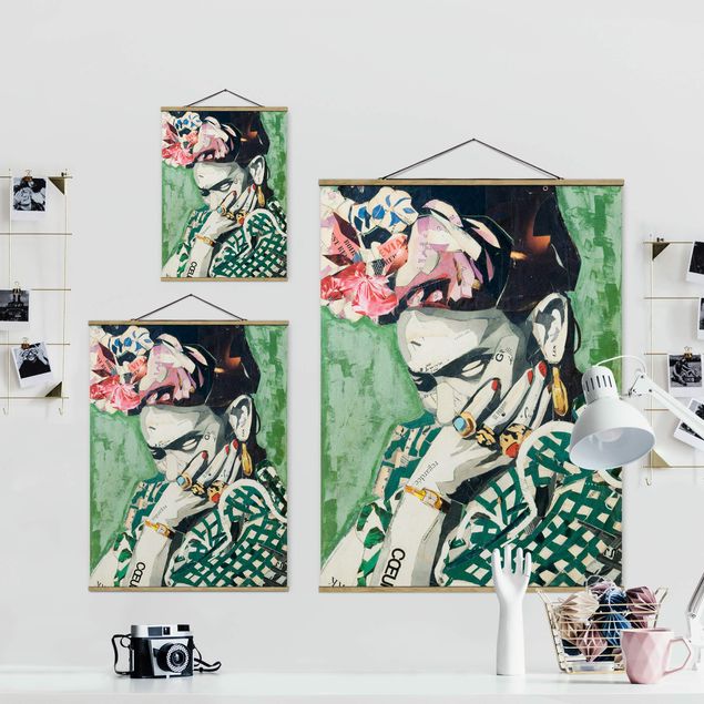Quadros de Frida Kahlo Frida Kahlo - Collage No.3