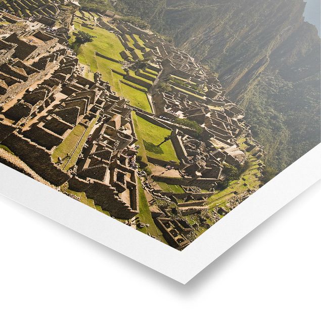 Posters cidades e paisagens urbanas Machu Picchu