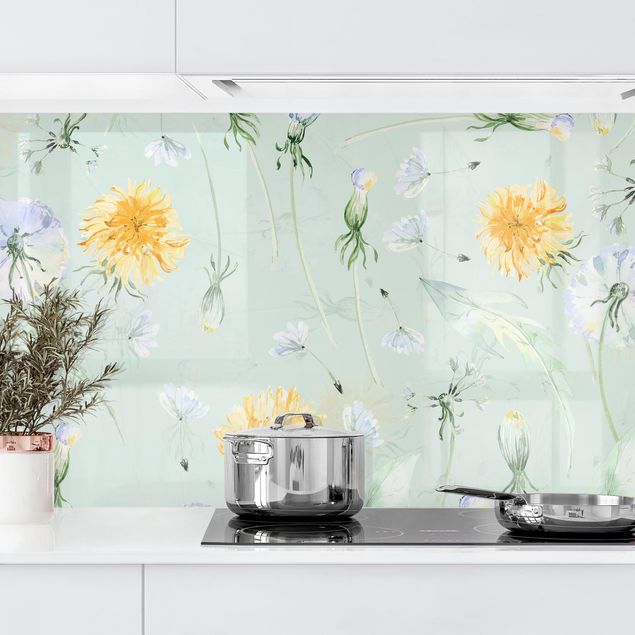 decoraçoes cozinha Watercolour Dandelion