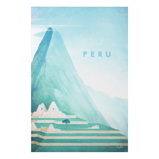 Quadros montanhas Travel Poster - Peru