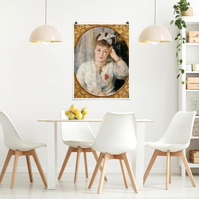 Quadros por movimento artístico Auguste Renoir - Portrait of Marie Murer