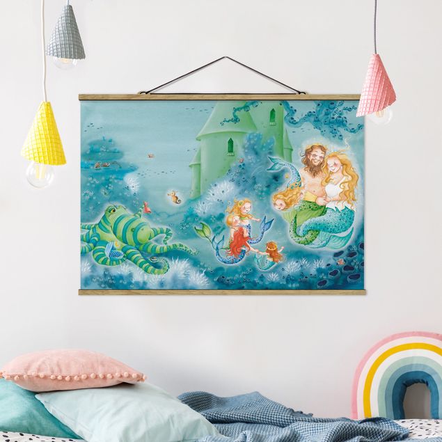 decoração para quartos infantis The Sea Horse Is Allowed To Stay