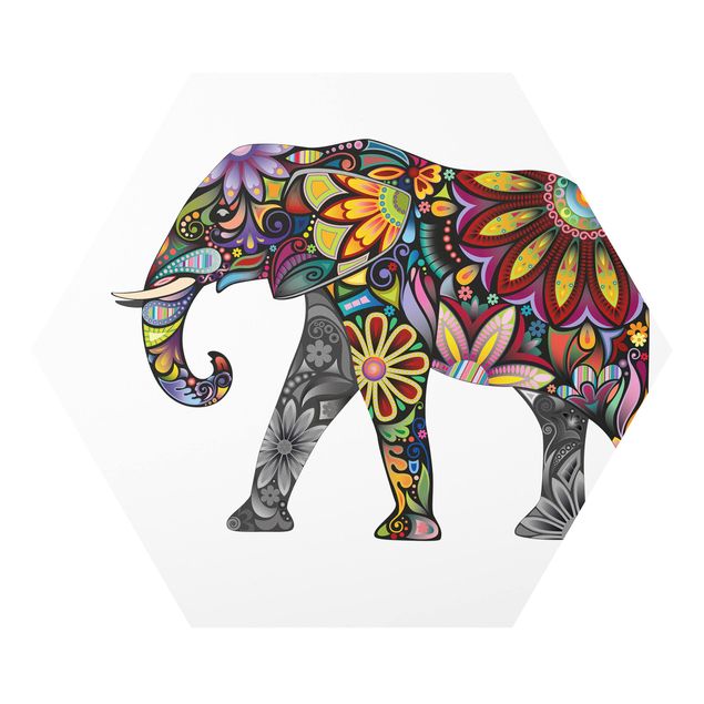 Quadros animais No.651 Elephant Pattern