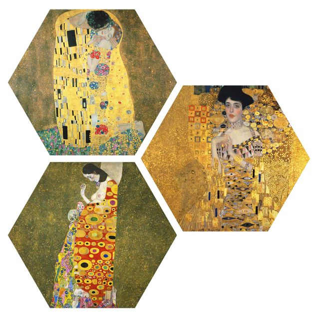 Quadros famosos Gustav Klimt - Portraits
