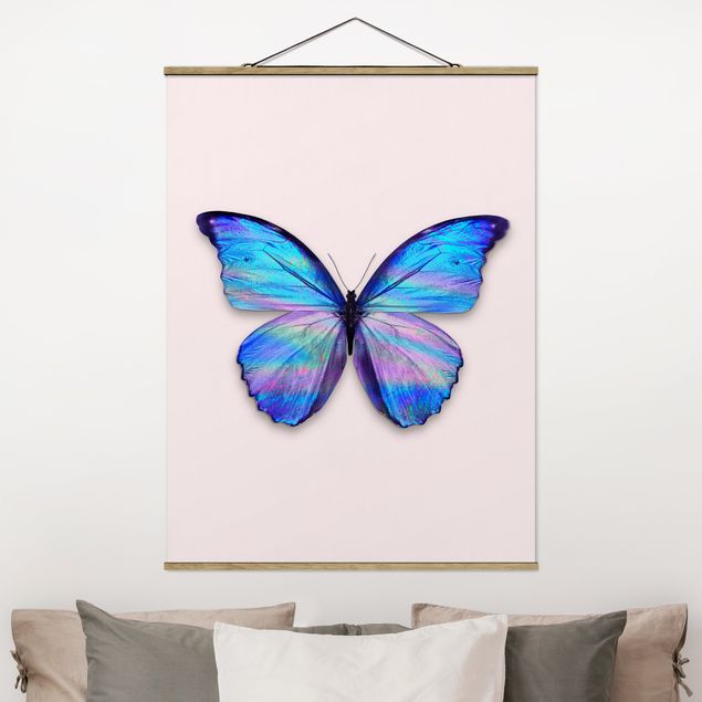 decoraçao cozinha Holographic Butterfly
