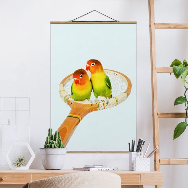 decoraçoes cozinha Tennis With Birds