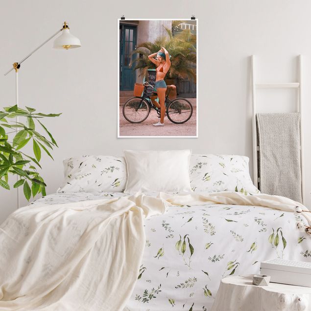 Posters vintage Bicycle Girl
