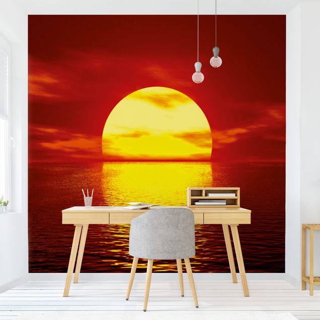 Papel de parede pôr-do-sol Fantastic Sunset