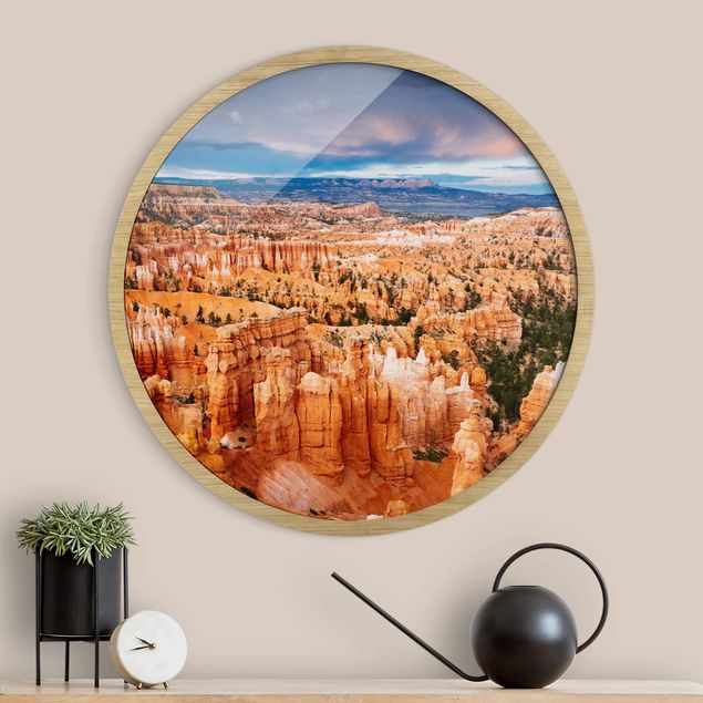 Quadros com moldura paisagens Blaze Of Colour Of The Grand Canyon