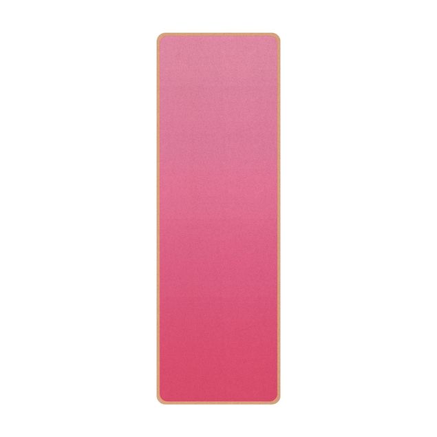 Tapete de ioga Colour Gradient Pink