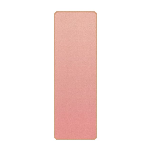 Tapete de ioga Colour Gradient Licht Pink