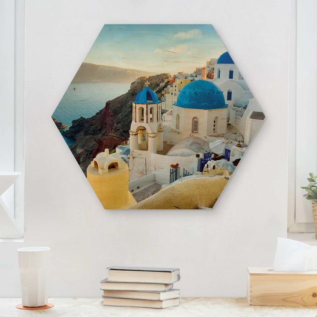 quadros para parede Santorini