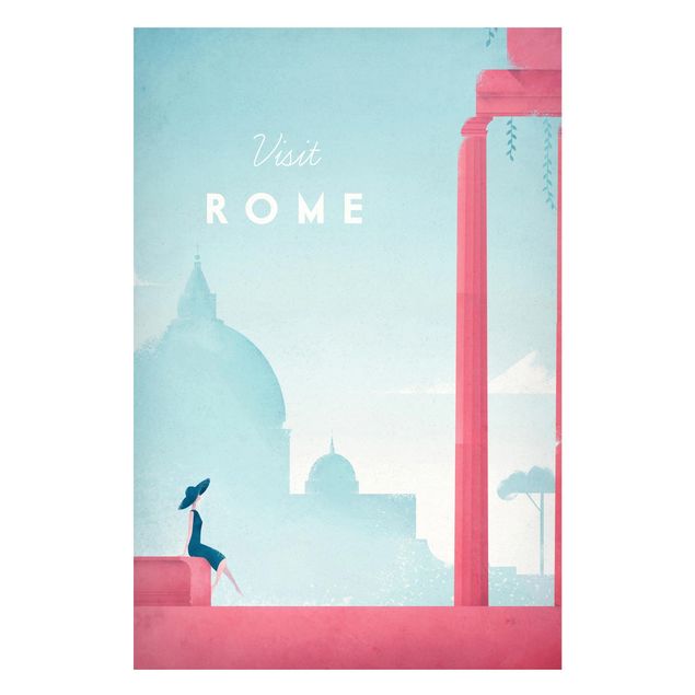 Quadros Itália Travel Poster - Rome