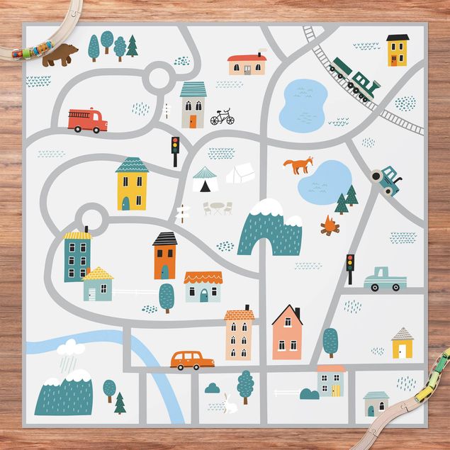 tapete varanda Playoom Mat Smalltown - Discover New Parts Of The Town