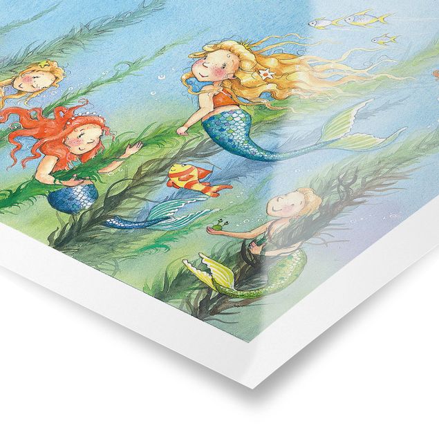 decoração quadros Matilda The Mermaid Princess