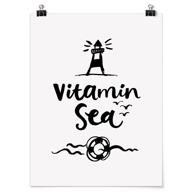 quadros modernos para quarto de casal Vitamin Sea