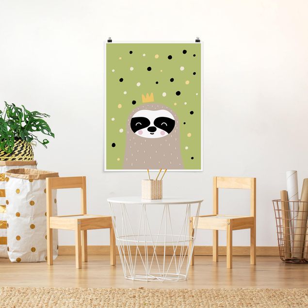 Posters animais The Most Slothful Sloth