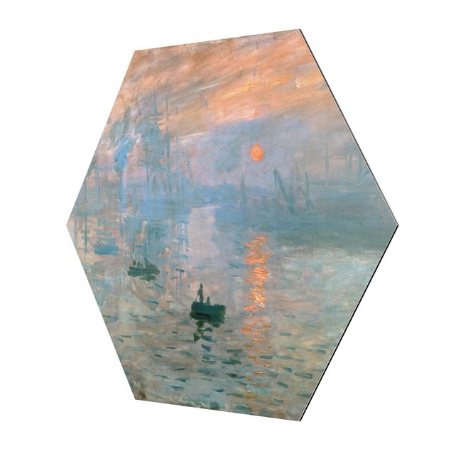 quadro da natureza Claude Monet - Impression (Sunrise)