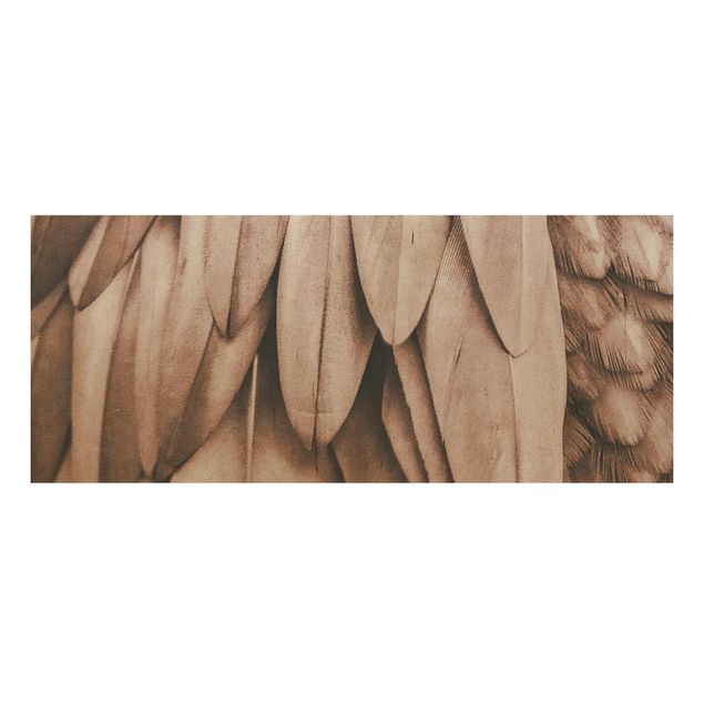 quadros para parede Feathers In Rosegold