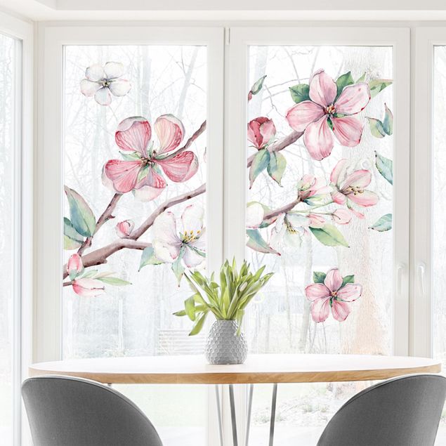 decoraçoes cozinha Cherry Blossom Branch Watercolour