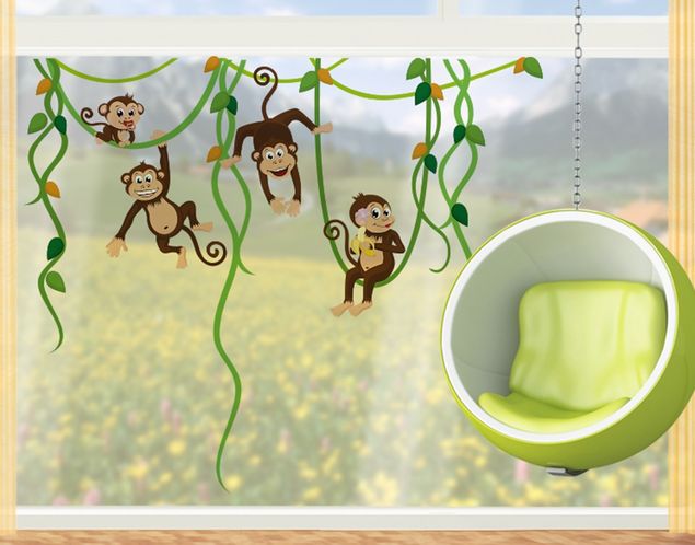 decoração quarto bebé Monkey band