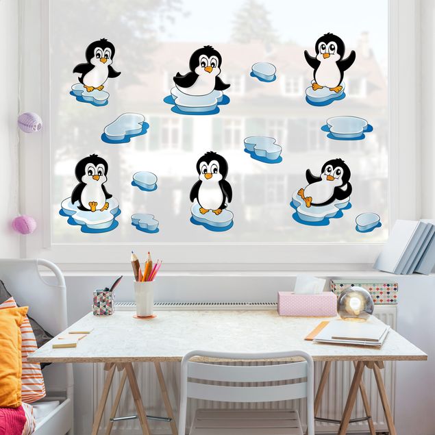 decoração quarto bebé Penguin Set