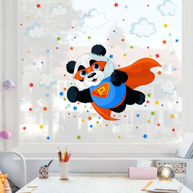 Decoração para quarto infantil Super Panda