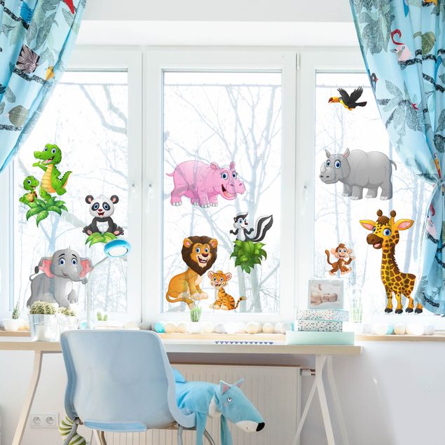 Decoração para quarto infantil Jungle Animals
