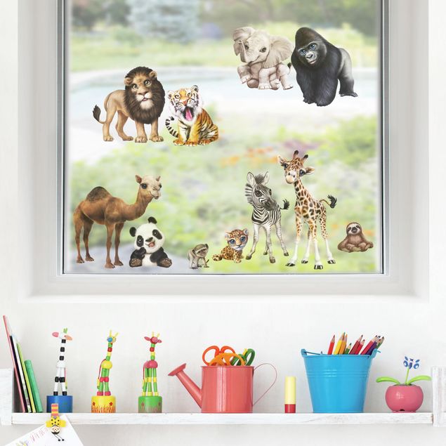 decoração para quartos infantis Animals In Africa