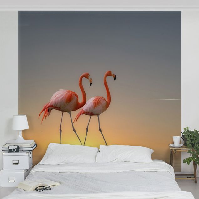 decoraçao cozinha Flamingo Love