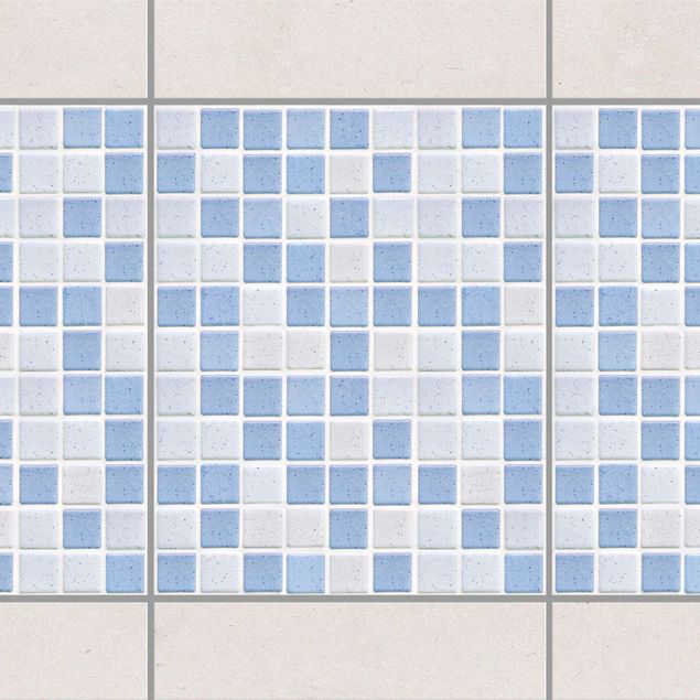 decoraçoes cozinha Mosaic Tiles Light Blue