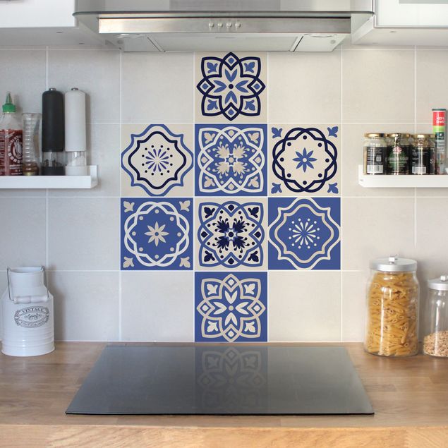 Películas para azulejos padrões 8 Portuguese tiles