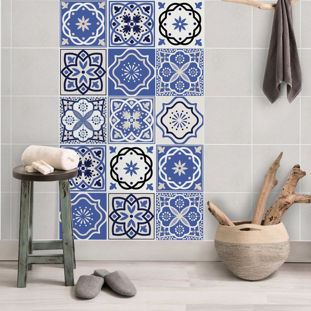 Autocolantes para azulejos 9 Portuguese tiles