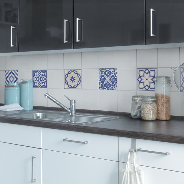 Autocolantes para azulejos Portuguese tiles set