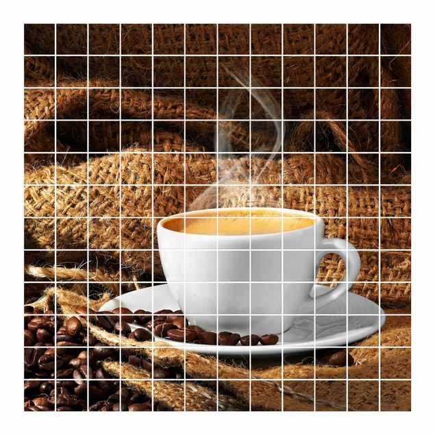 Películas para azulejos Morning Coffee
