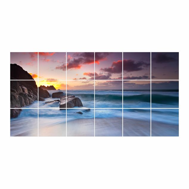 Películas para azulejos By The Sea In Cornwall